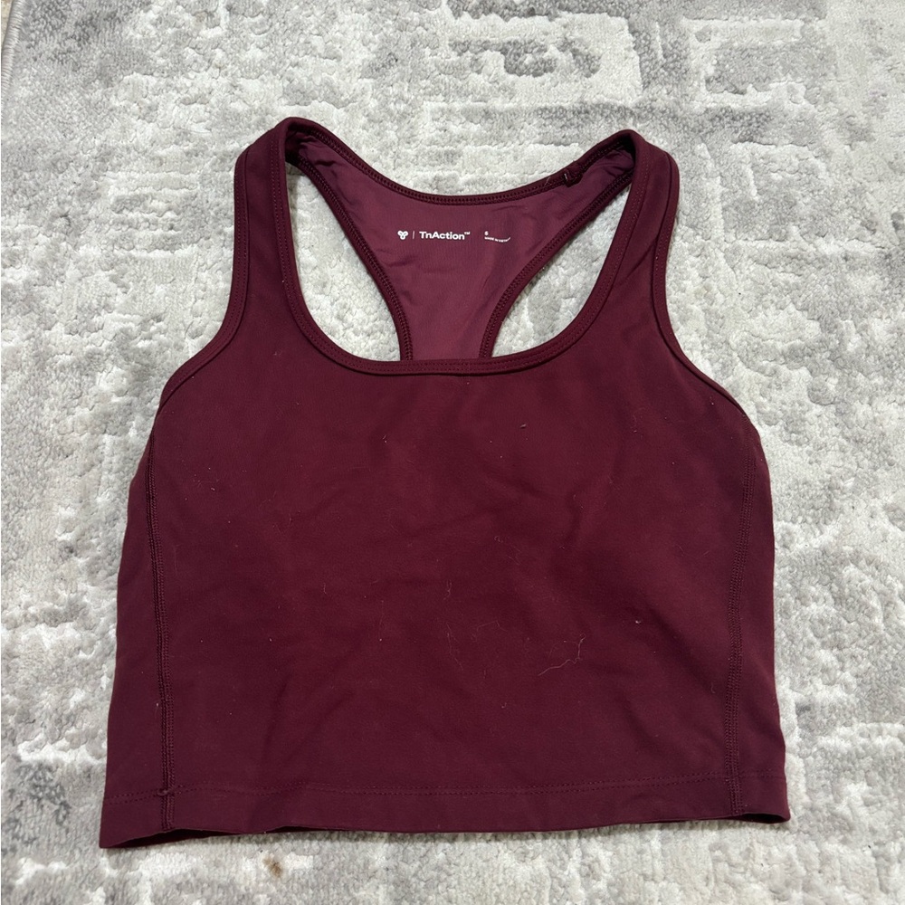 TNA Burgundy Tank Top